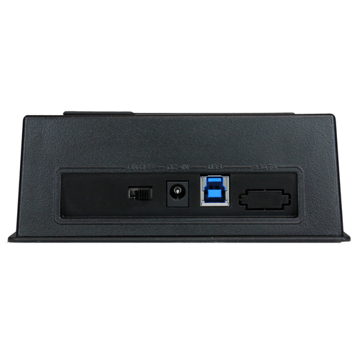 StarTech.com Single Bay USB 3.0 to SATA Hard Drive Docking Station, USB 3.0 (5 Gbps) Hard Drive Dock, External 2.5/3.5" SATA I/II/III HDD/SSD Docking Station, Top-Loading Hard Drive Bay