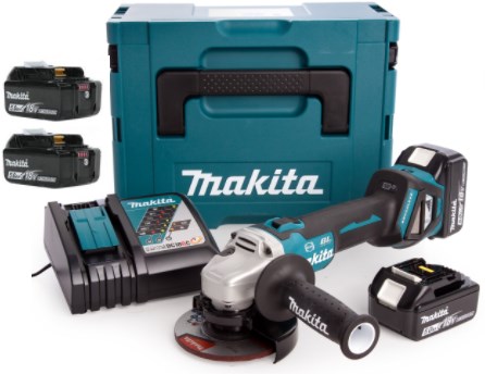 Angle grinder 18V 3x...