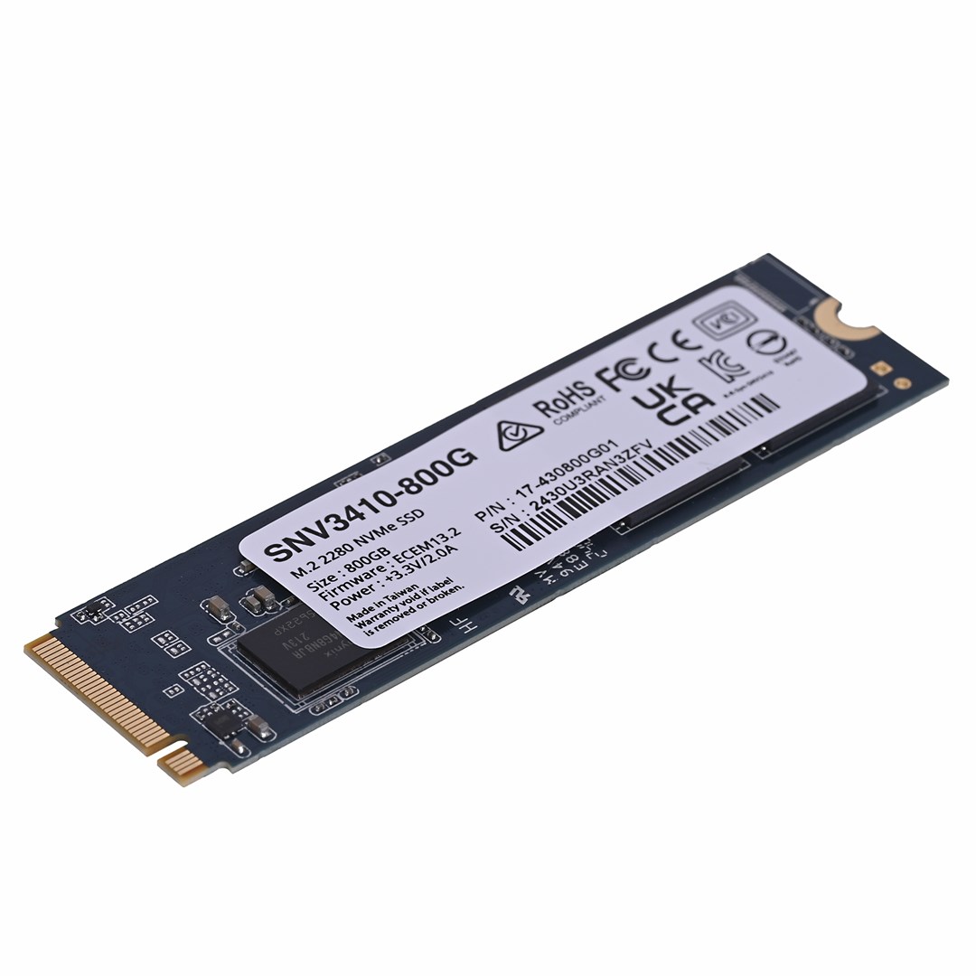 Synology SNV3410-800G internal solid state drive 800 GB M.2 PCI Express 3.0 NVMe