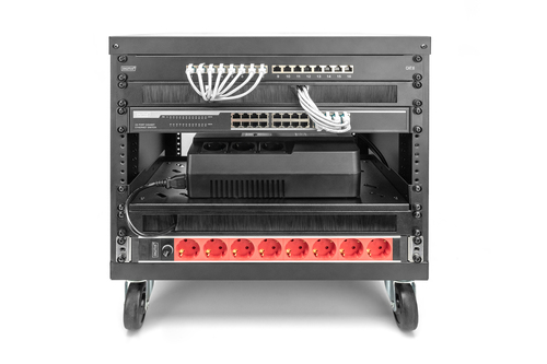 Digitus Universal 19-Inch Equipment Rack with Castors, 8U