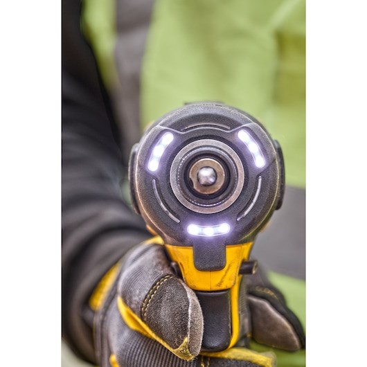 DeWALT DCF870E2T-QW power wrench 1/4  3000 RPM 56 N·m Black  Yellow 500 W 18 V