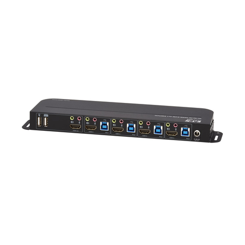 Tripp Lite B005-HUA4 4-Port HDMI/USB KVM Switch - 4K 60 Hz, HDR, HDCP 2.2, IR, USB Sharing