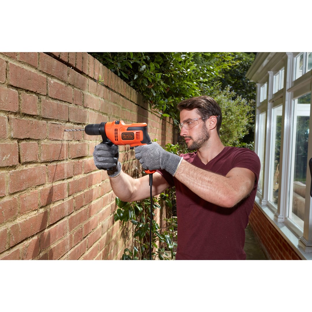 Black & Decker BEH200-QS drill 2900 RPM Black Orange
