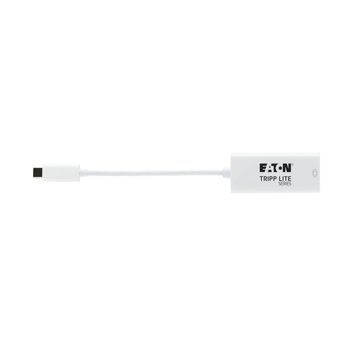 Tripp Lite U444-06N-MDP8W USB-C to Mini DisplayPort Active Adapter Cable with Equalizer (M/F), UHD 8K, HDR, DP 1.4, White, 6 in. (15.2 cm)