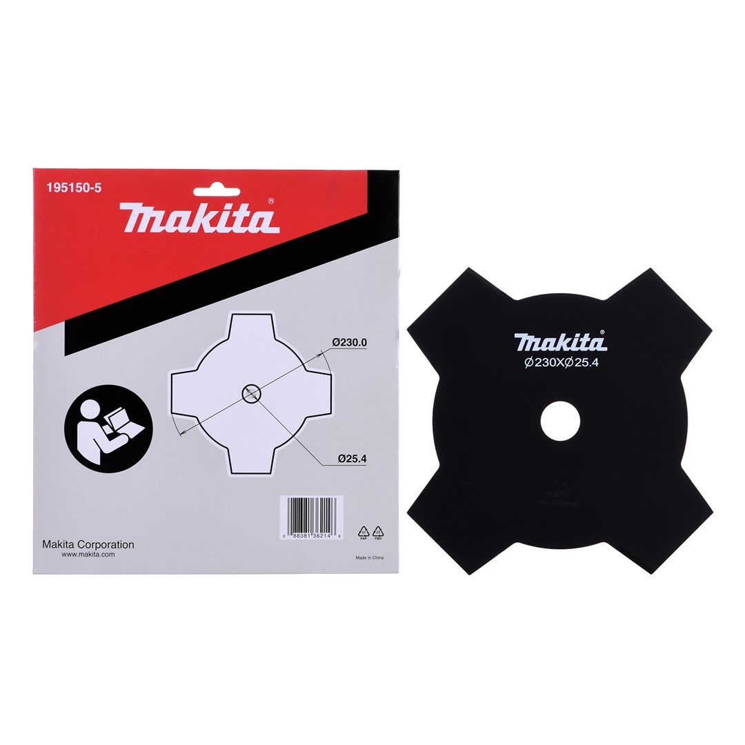 Makita DUR368LZ brush cutter/string trimmer 35 cm Battery Black Blue