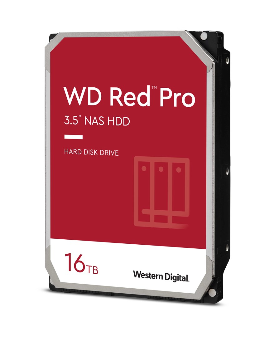 Western Digital Red Pro internal hard drive 16 TB 7200 RPM 512 MB 3.5" Serial ATA