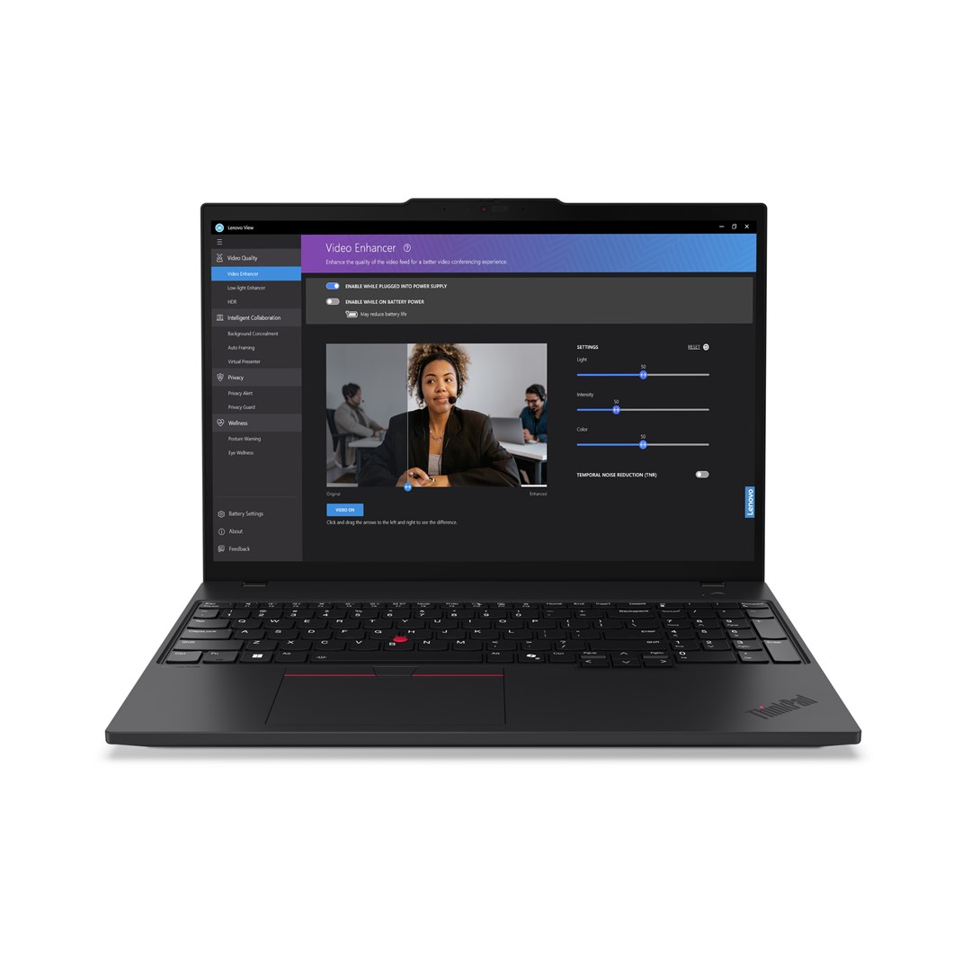 Lenovo ThinkPad T16 Gen 3 Intel Core Ultra 7 155U Laptop 40.6 cm (16") WUXGA 16 GB DDR5-SDRAM 512 GB SSD Wi-Fi 6E (802.11ax) Windows 11 Pro Black
