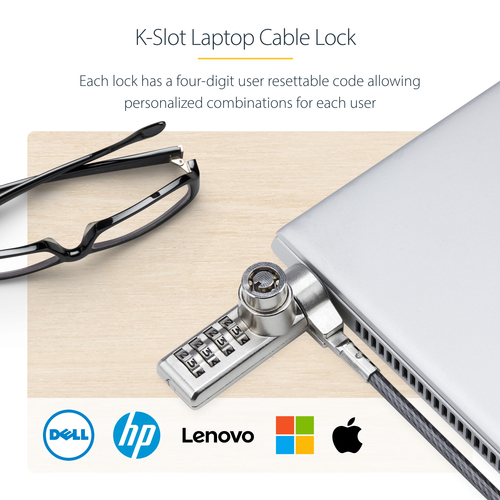 DUALKA10-LAPTOP-LOCK - Computer Systems by StarTech.com