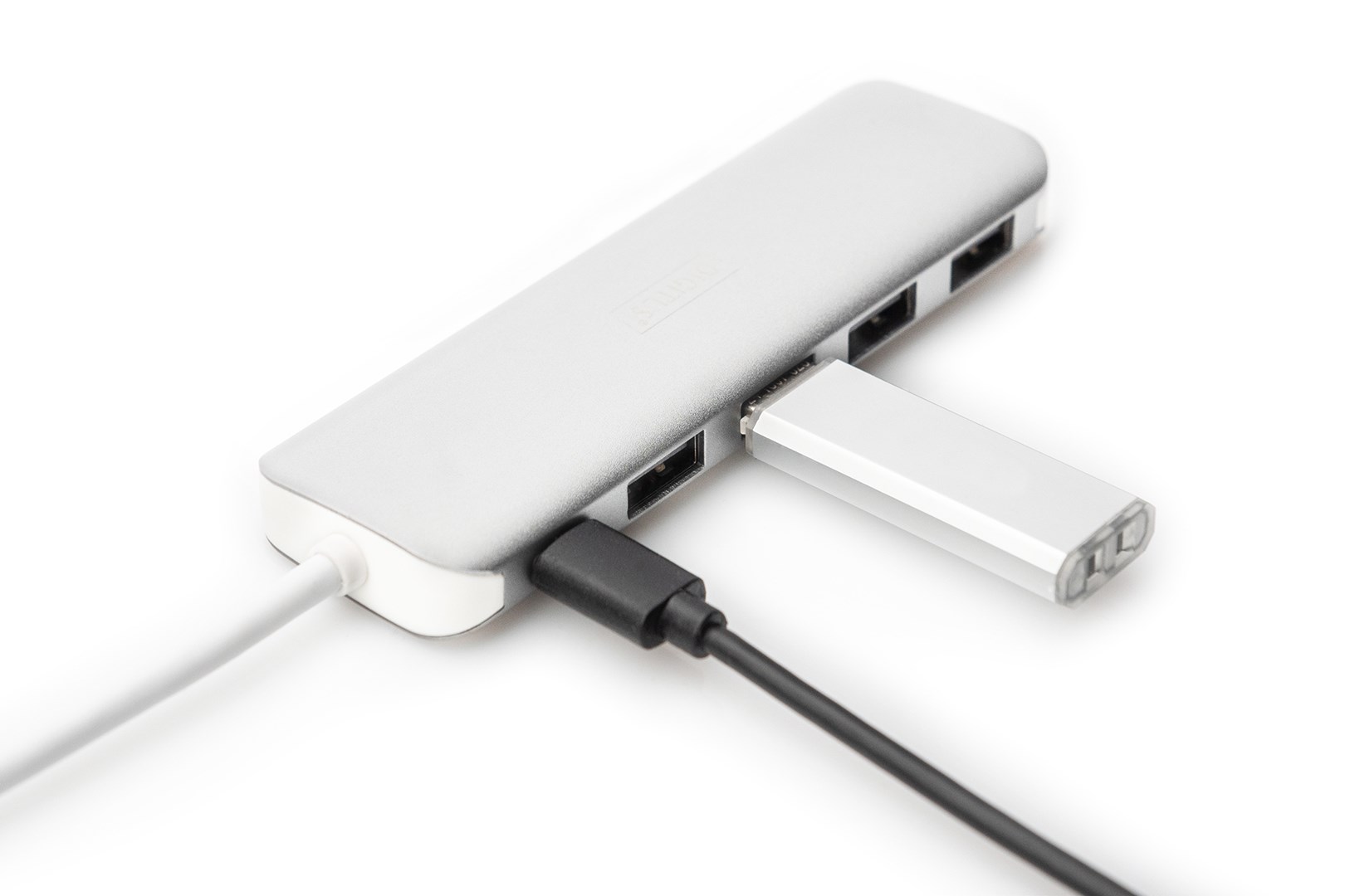Digitus USB Type-C™ 4 port hub (USB 3.0) + PD