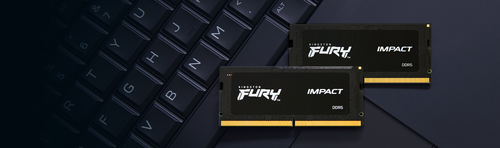 Kingston Technology FURY 32GB 6400MT/s DDR5 CL38 SODIMM (Kit of 2) Impact XMP
