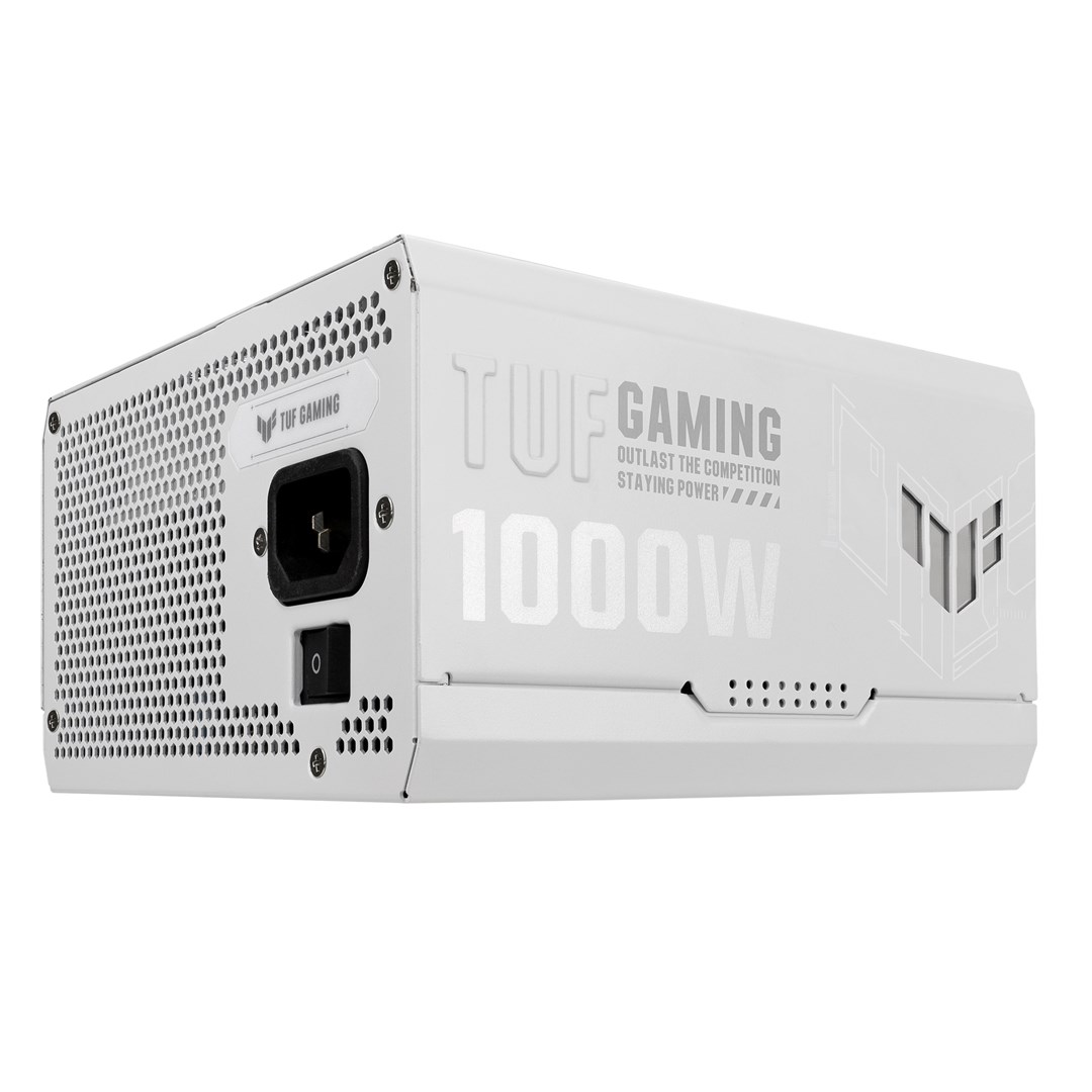 ASUS TUF Gaming 1000W Gold White Edition power supply unit 20+4 pin ATX ATX