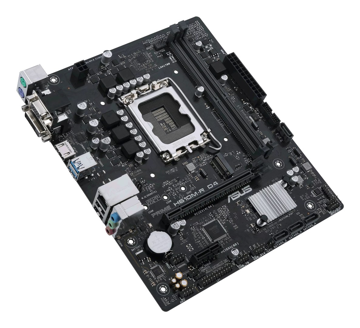 ASUS PRIME H610M-R D4 Intel H610 LGA 1700 micro ATX