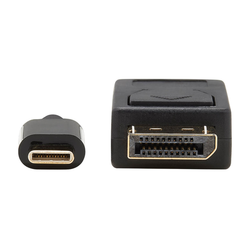 Tripp Lite U444-003-DP-BD USB-C to DisplayPort Bi-Directional Active Adapter Cable (M/M), 4K 60 Hz, HDR, Locking DP Connector, 3 ft. (0.9 m)