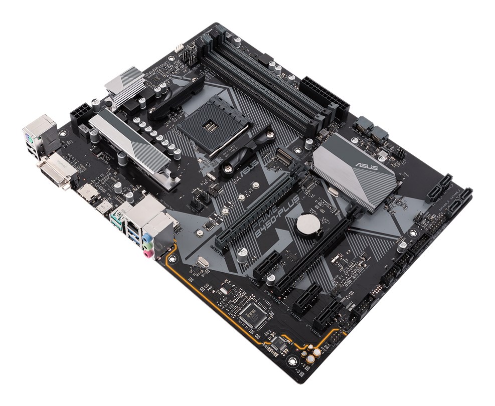 ASUS PRIME B450-PLUS AMD B450 Socket AM4 ATX