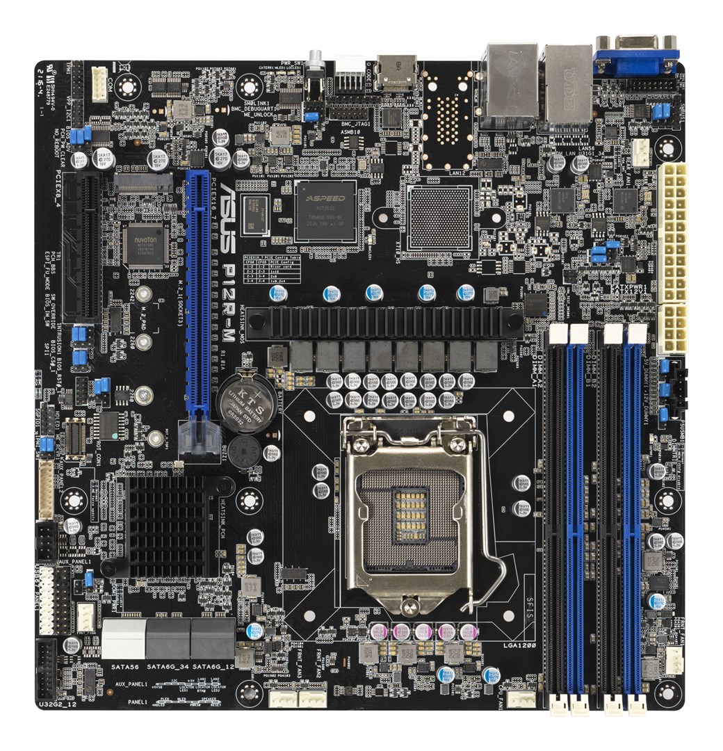 ASUS P12R-M Intel C2...