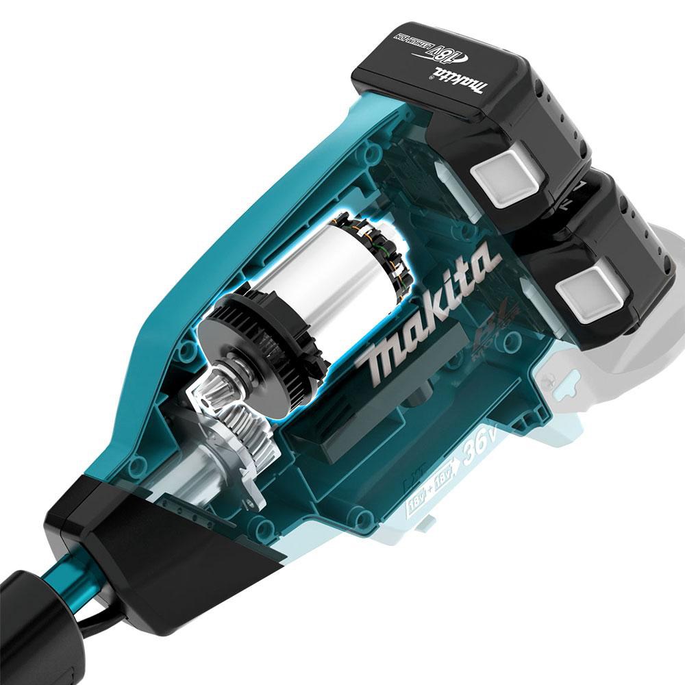 Makita DUR369APT2 brush cutter/string trimmer 1000 W AC/Battery Black Blue Grey
