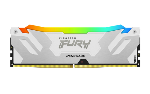 Kingston Technology FURY 16GB 6400MT/s DDR5 CL32 DIMM Renegade RGB White XMP