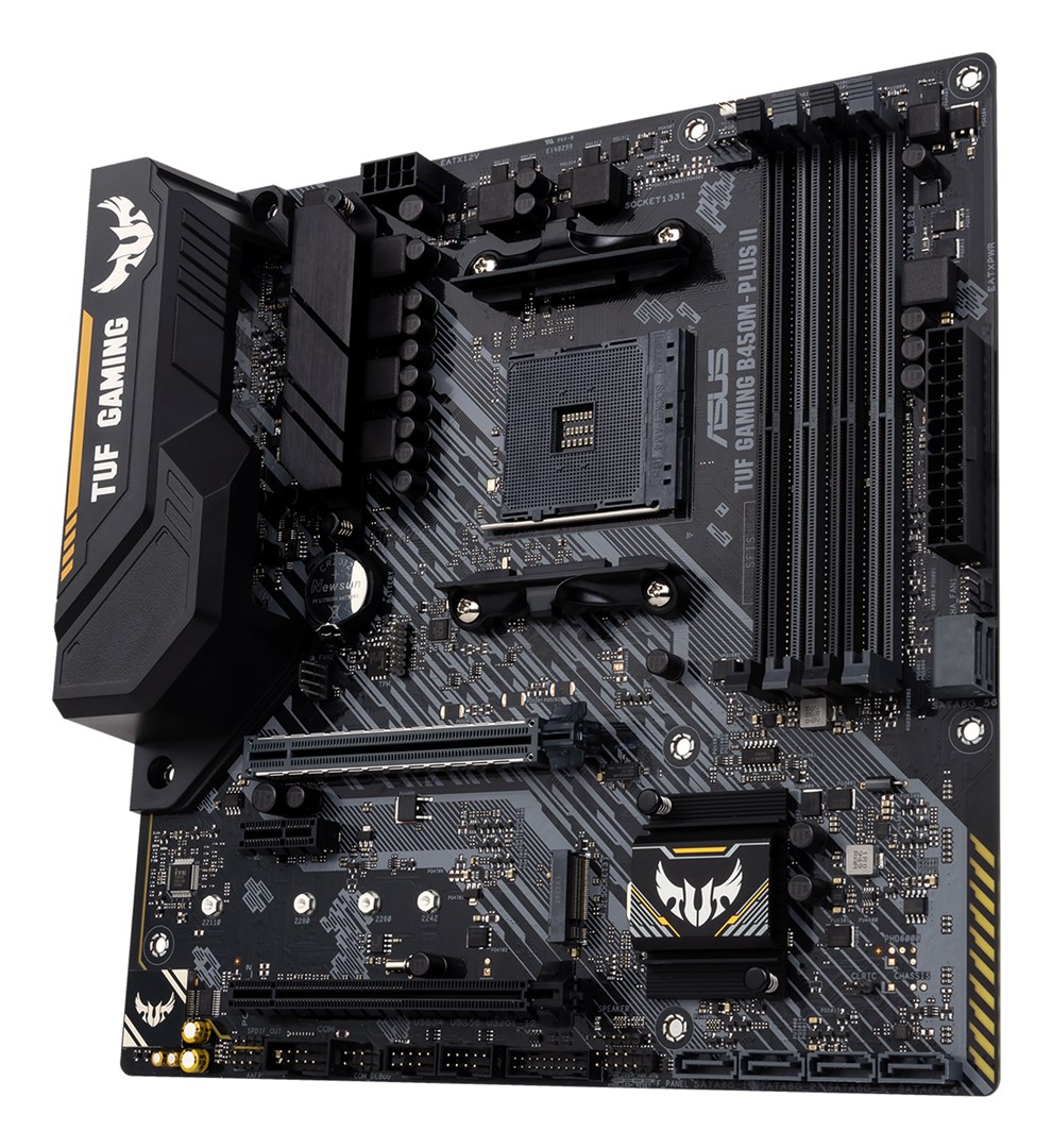 ASUS TUF Gaming B450M-Plus II AMD B450 Socket AM4 micro ATX