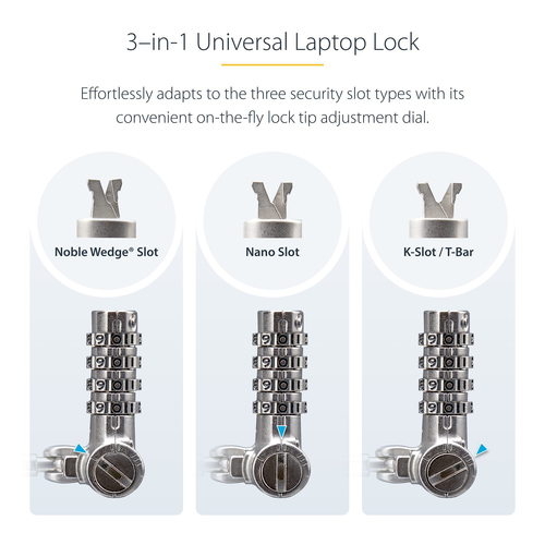 UNIVCS-LAPTOP-LOCK - Cables & Adaptors by StarTech.com