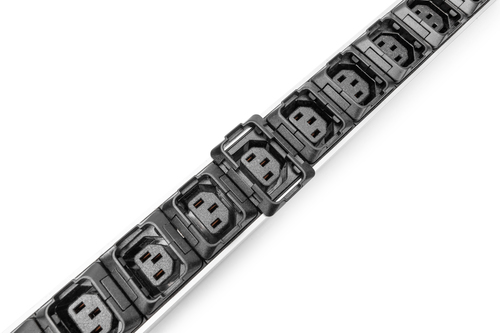 Digitus Basic IT PDU, 1-phase 32A, 24 x C13, 4 x C19, 3 m supply cable, IEC 60309 32 A plug