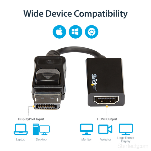 DP2HD4K60S - Cables & Adaptors by StarTech.com