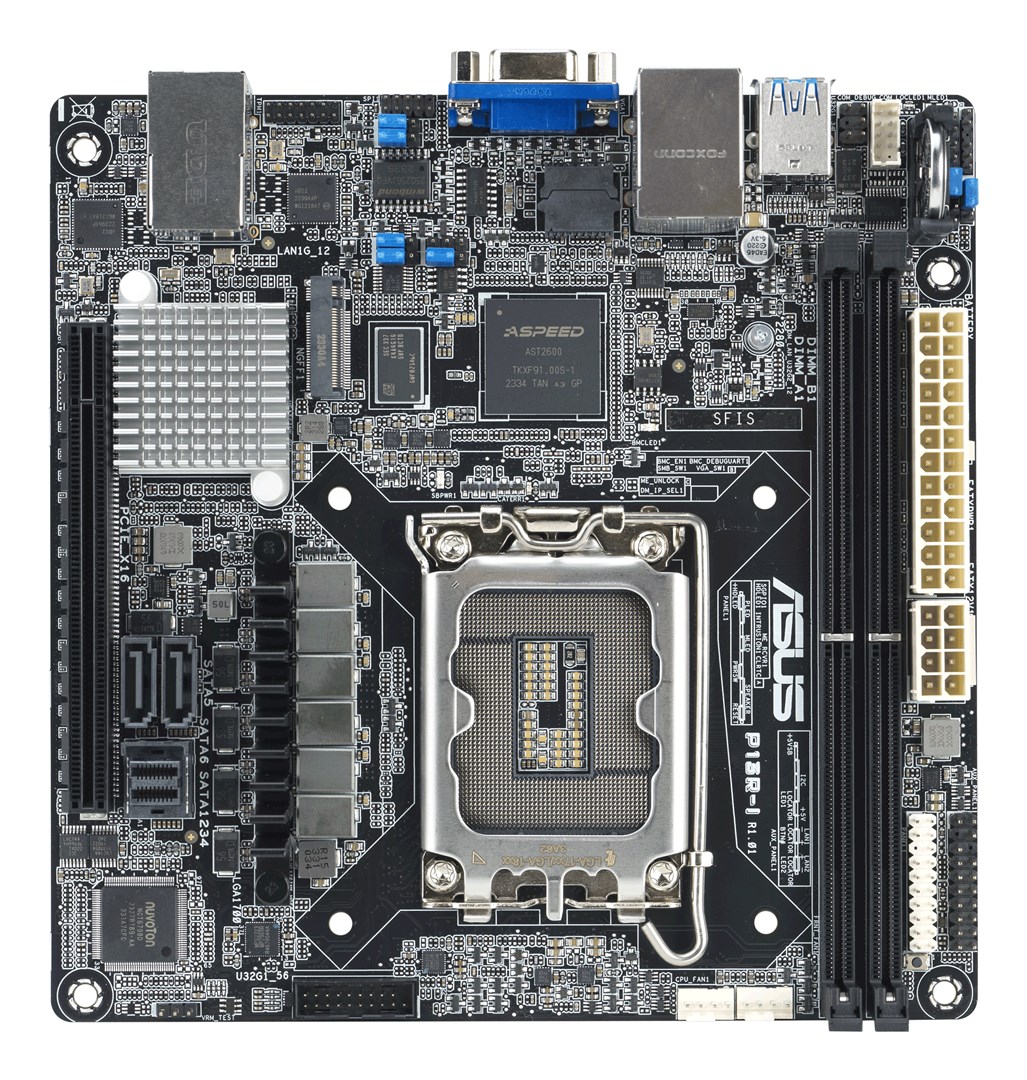 ASUS P13R-I Intel C262 LGA 1700 mini ITX