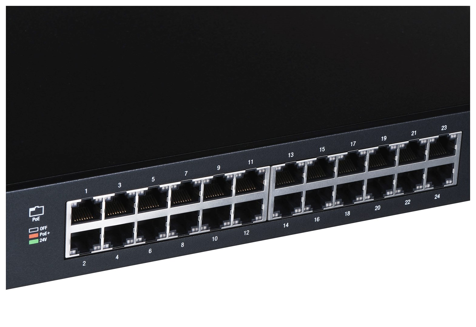 Ubiquiti ES-24-250W network switch Managed L2/L3 Gigabit Ethernet (10/100/1000) Power over Ethernet (PoE) 1U Black