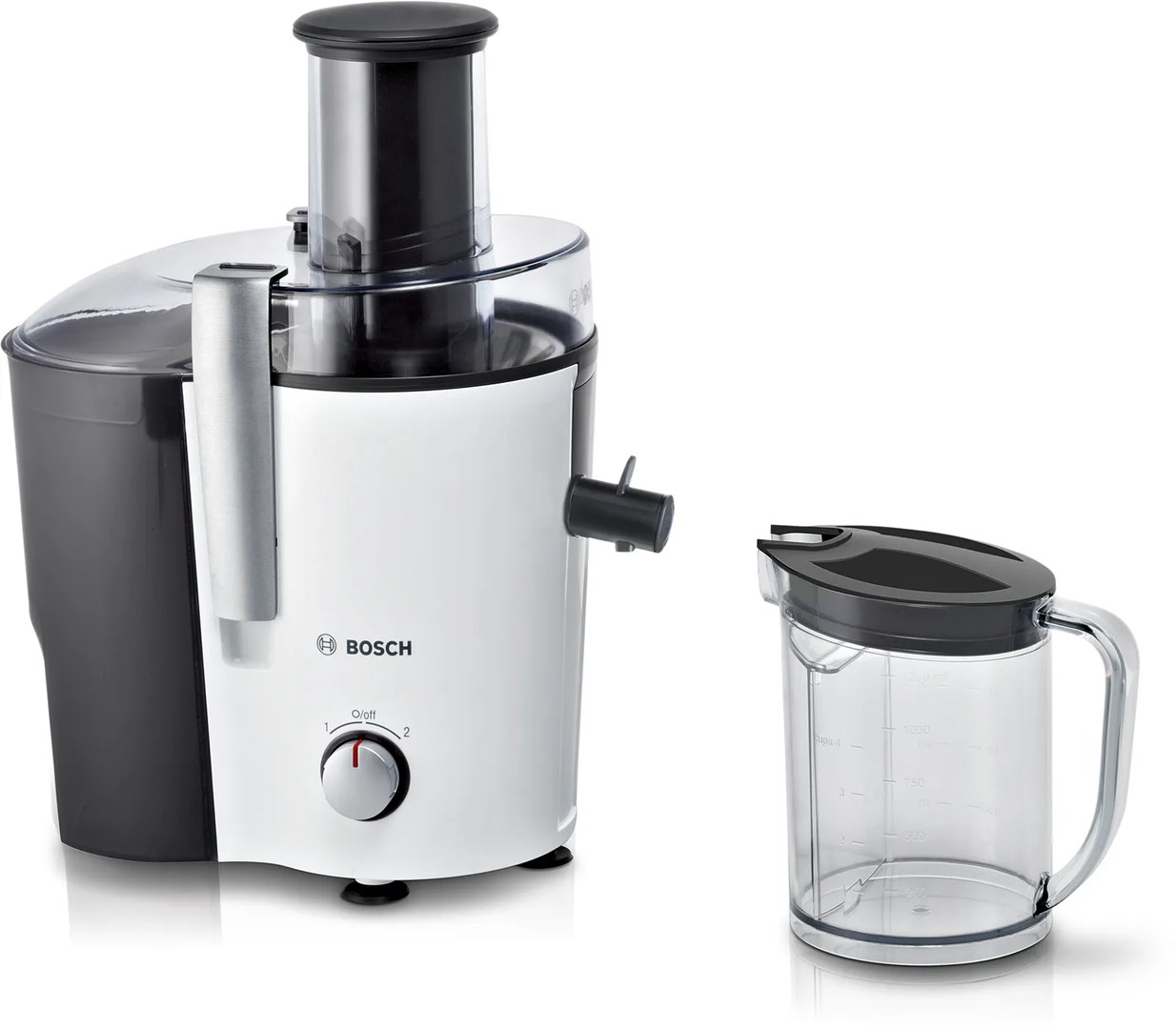 Bosch MES25A0 juice maker Centrifugal juicer 700 W Black, White