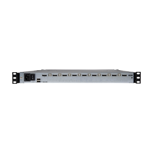 Tripp Lite B030-DP08-17D 8-Port NetDirector DisplayPort KVM Switch Console with 17 in. LCD, Dual Rail, 1U Rack-Mount