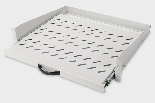 Digitus Extendible Shelf for fixed mounting on front 483 mm (19") profile rails