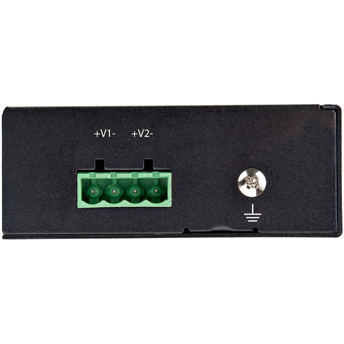 StarTech.com Industrial Gigabit PoE Injector - High Speed/High Power 90W - 802.3bt PoE++ 52V-56VDC DIN Rail UPoE/Ultra Power Over Ethernet Injector Adapter -40C to +75C Rugged
