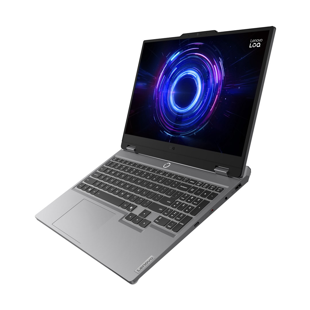 Lenovo LOQ 15IRX10 Intel® Core™ i5 i5-13450HX Laptop 39.6 cm (15.6") Full HD 32 GB DDR5-SDRAM 1 TB SSD NVIDIA GeForce RTX 5060 Wi-Fi 6 (802.11ax) Windows 11 Home Grey