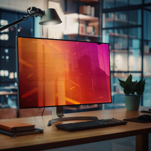 StarTech.com 27-inch 16:9 Gold Monitor Privacy Screen, Reversible Filter w/Enhanced Privacy, Glossy Computer Security Filter, Removable Screen Protector/Shield, +/- 30 Deg.