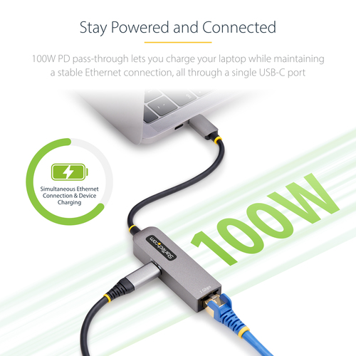 1GPD3-USB-C-ETHERNET - Cables & Adaptors by StarTech.com