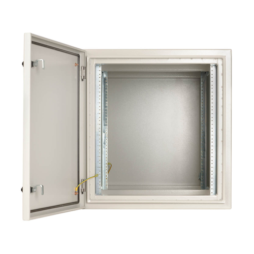 Tripp Lite SRN4G12UHD SmartRack Industrial Enclosure with Locks - NEMA 4, Wall Mount, Heavy-Duty Metal Construction, 32.5 in. Depth, 12U, Gray
