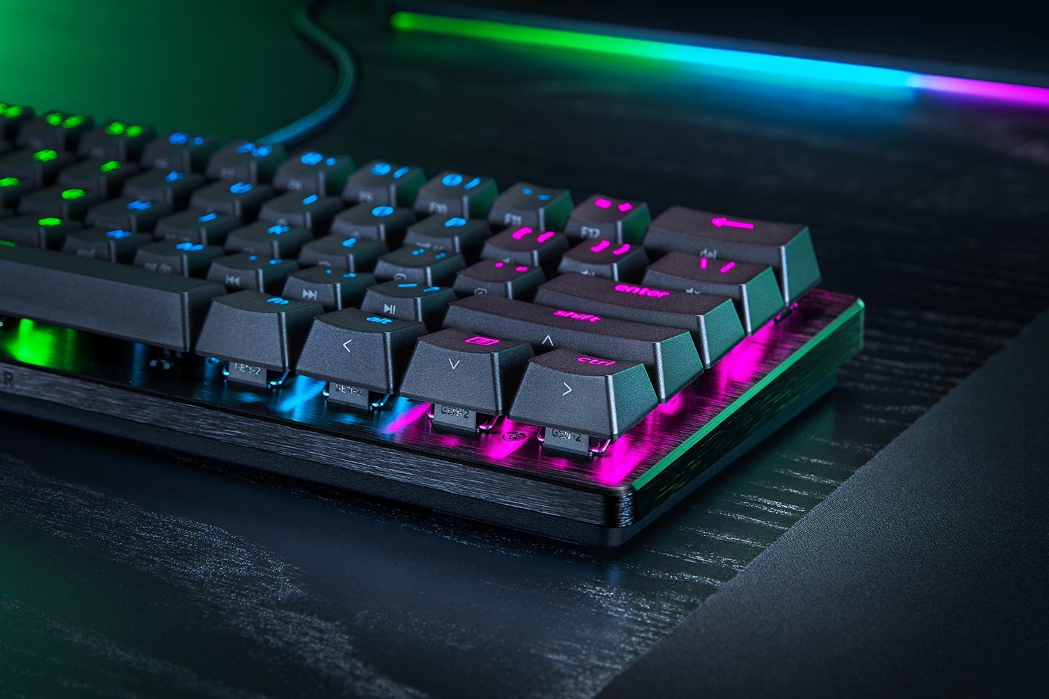 Razer Huntsman V3 Pro Mini keyboard Gaming USB QWERTZ German Black
