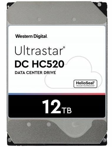 Western Digital Ultrastar He12 internal hard drive 12 TB 7200 RPM 256 MB 3.5" Serial ATA III