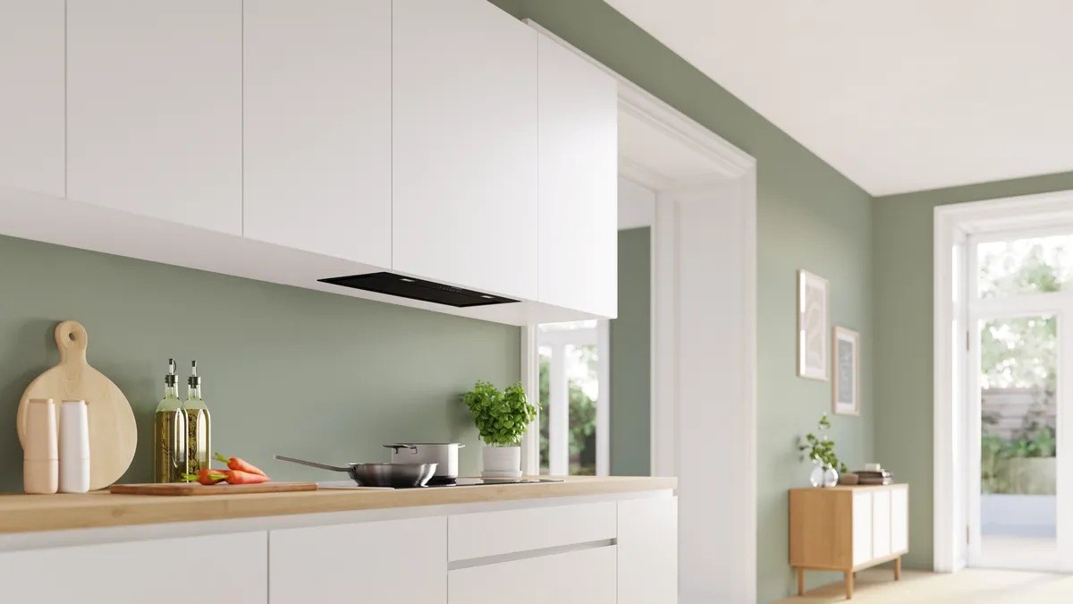 Bosch Serie 8 DLN78PC60 cooker hood Built-in Black A++ 590 m³/h