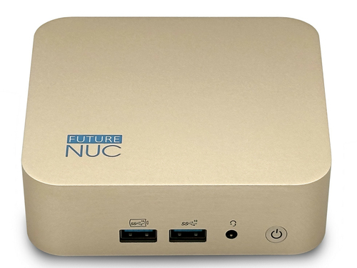 FutureNUC Lux NUC 13i5UL-W11P-512/2x8W6E Intel® Core™ i5 i5-13420H 16 GB DDR4-SDRAM 512 GB SSD Windows 11 Pro Mini PC Gold