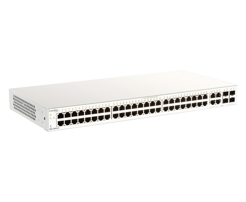 D-Link 52-Port Gigabit Nuclias Smart Managed Switch including 4x 1G Combo Ports