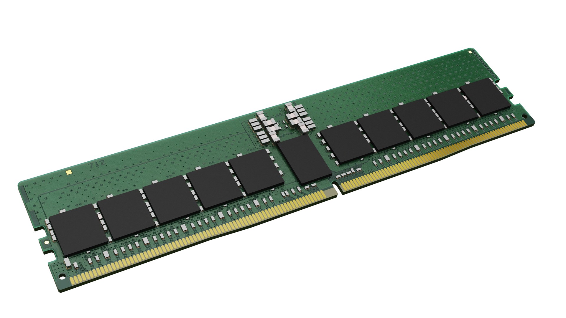 Kingston Technology 32GB, DDR5, 4800MT/s, ECC, Unbuffered, DIMM, CL40, 2RX8, 1.1V, 288-pin