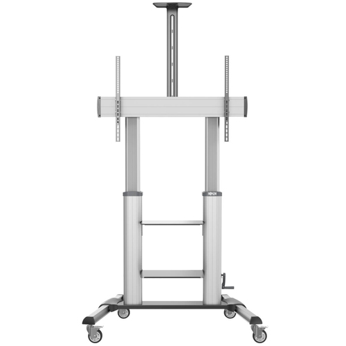 Tripp Lite DMCS60100XXCK Safe-IT Heavy-Duty Rolling TV Cart with Height-Adjusting Crank Handle for 60 to 100-inch Displays