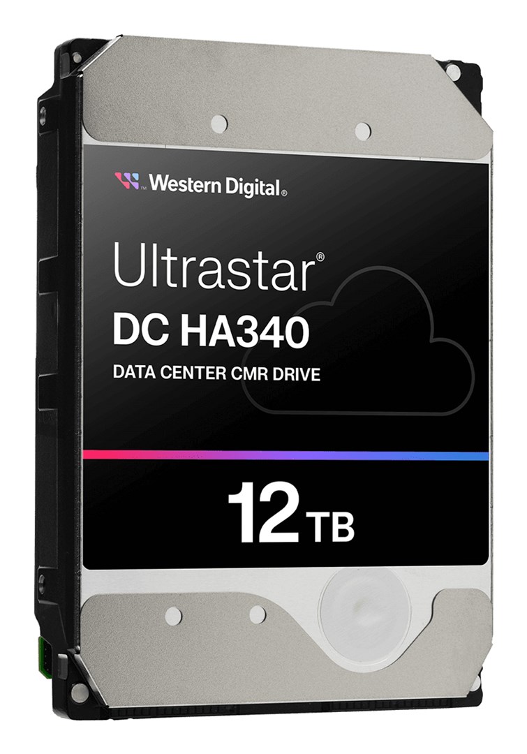 Western Digital Ultrastar DC HA340 internal hard drive 12 TB 7200 RPM 512 MB 3.5" Serial ATA