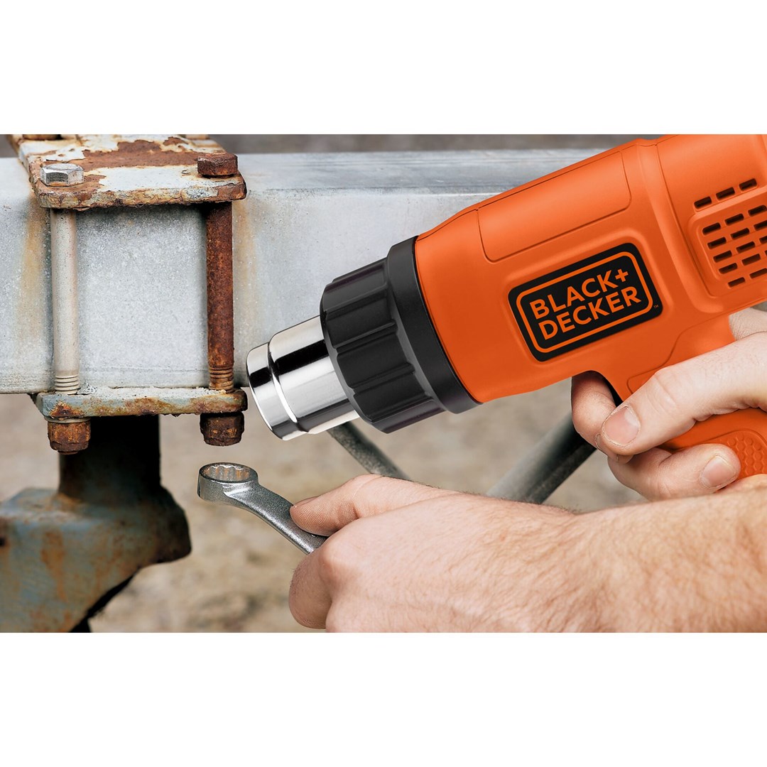 Black & Decker KX1650-QS heat gun 740 l/min 600 °C 1750 W Black  Orange