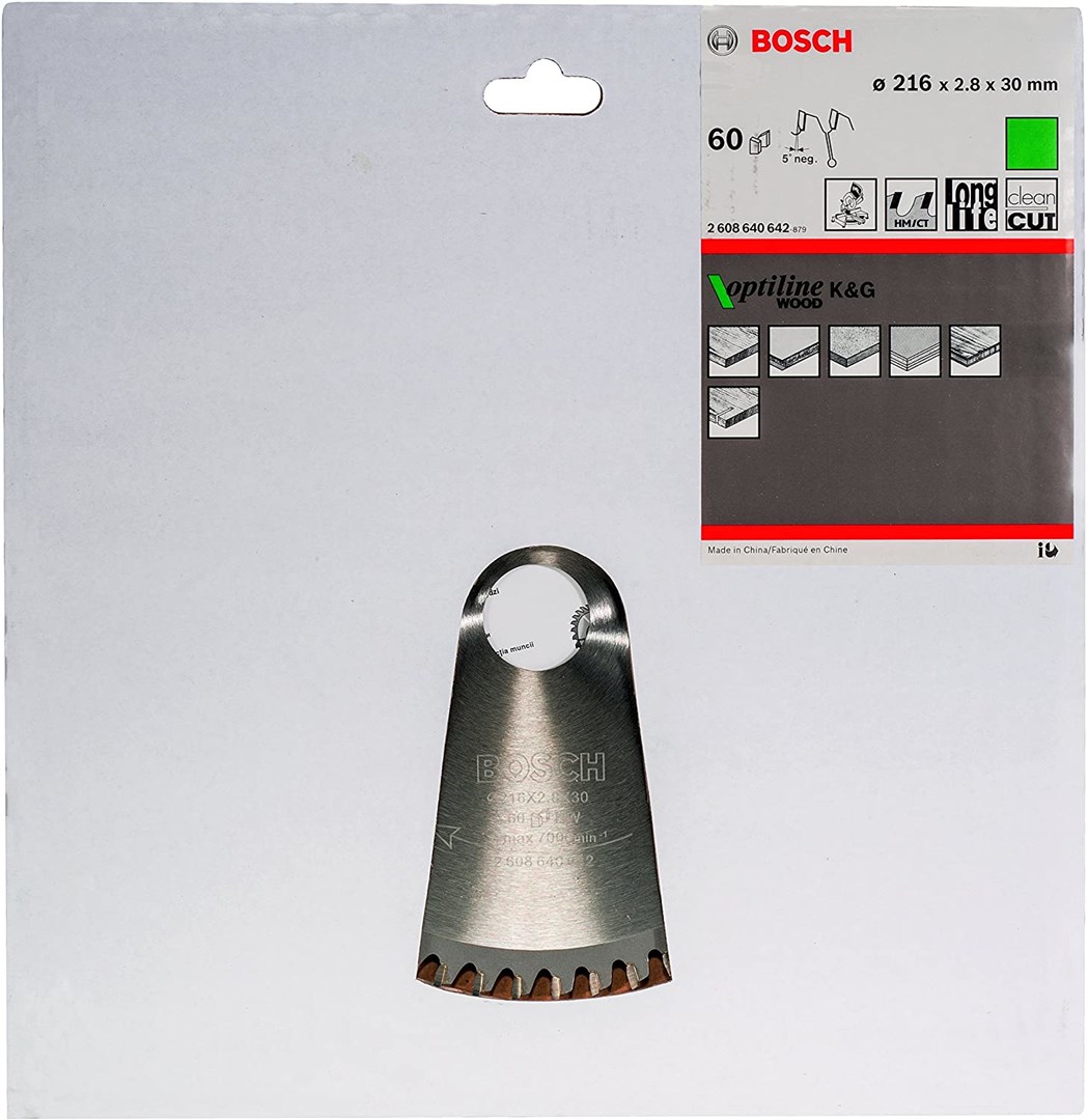 Bosch Optiline Wood Circular Saw Blades