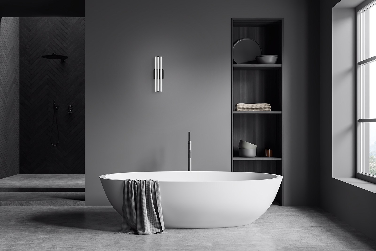 Activejet LED wall lamp AJE-LOGAN