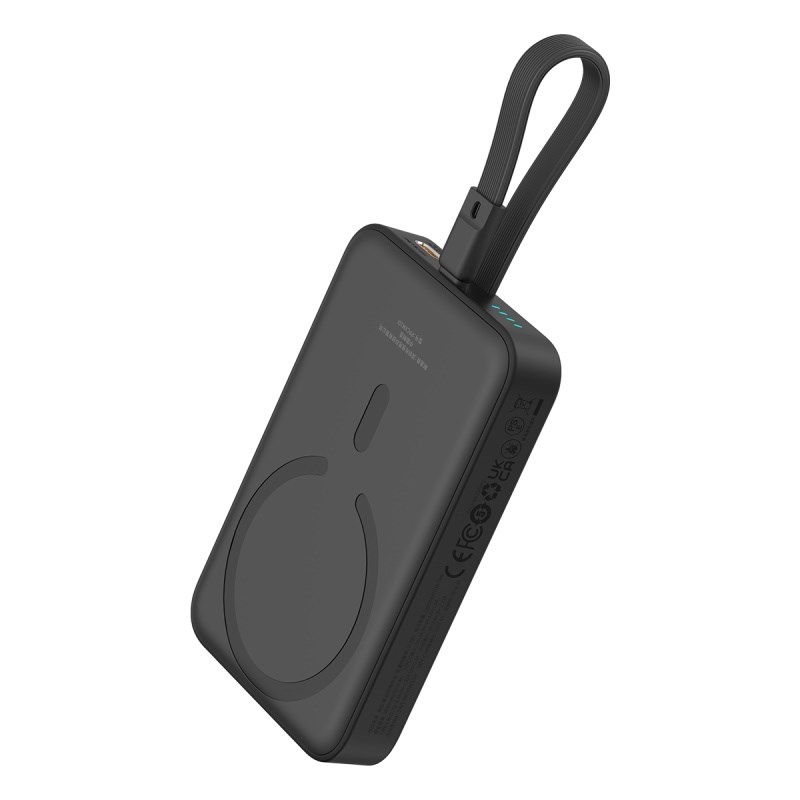 Baseus Magnetic Mini Lithium Polymer (LiPo) 10000 mAh Wireless charging Black