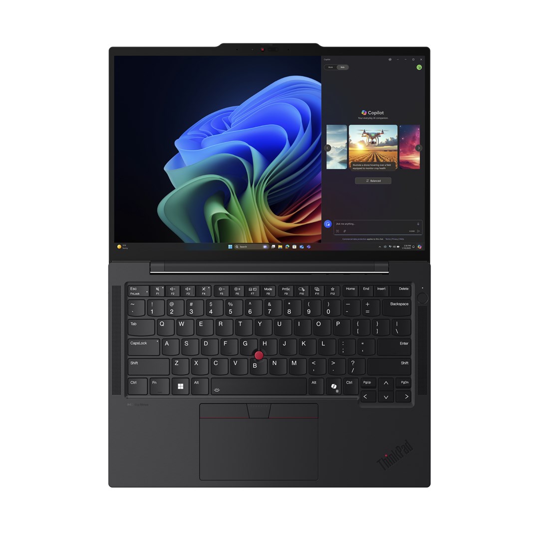 Lenovo ThinkPad T14s Gen 6 (Intel) Copilot+ PC Intel Core Ultra 5 228V Laptop 35.6 cm (14") WUXGA 32 GB LPDDR5x-SDRAM 512 GB SSD Wi-Fi 7 (802.11be) Windows 11 Pro English Black