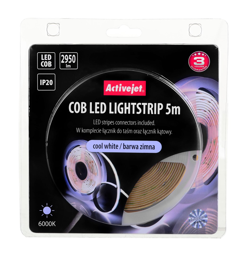 Activejet AJE-COB 5m zim strip light Universal strip light Indoor