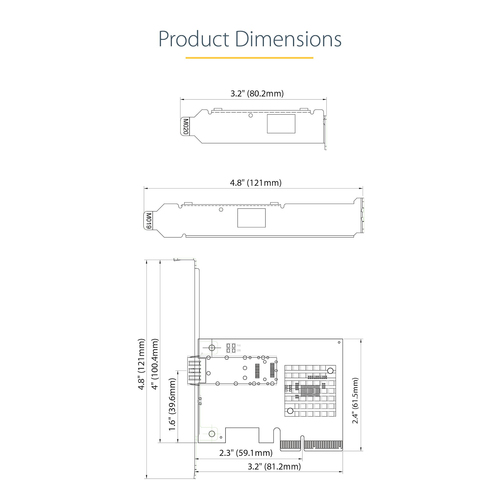 PEX10GSFP - Cables & Adaptors by StarTech.com
